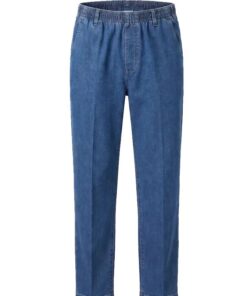 Lichte Heren jeans met elastische band model 'Amberg' Luigi Morini