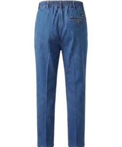 Alternative view of Lichte Heren jeans met elastische band model 'Amberg' Luigi Morini