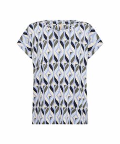 Soyaconcept Shirt Print Blauw Groen – Stijlvol Dames T-shirt