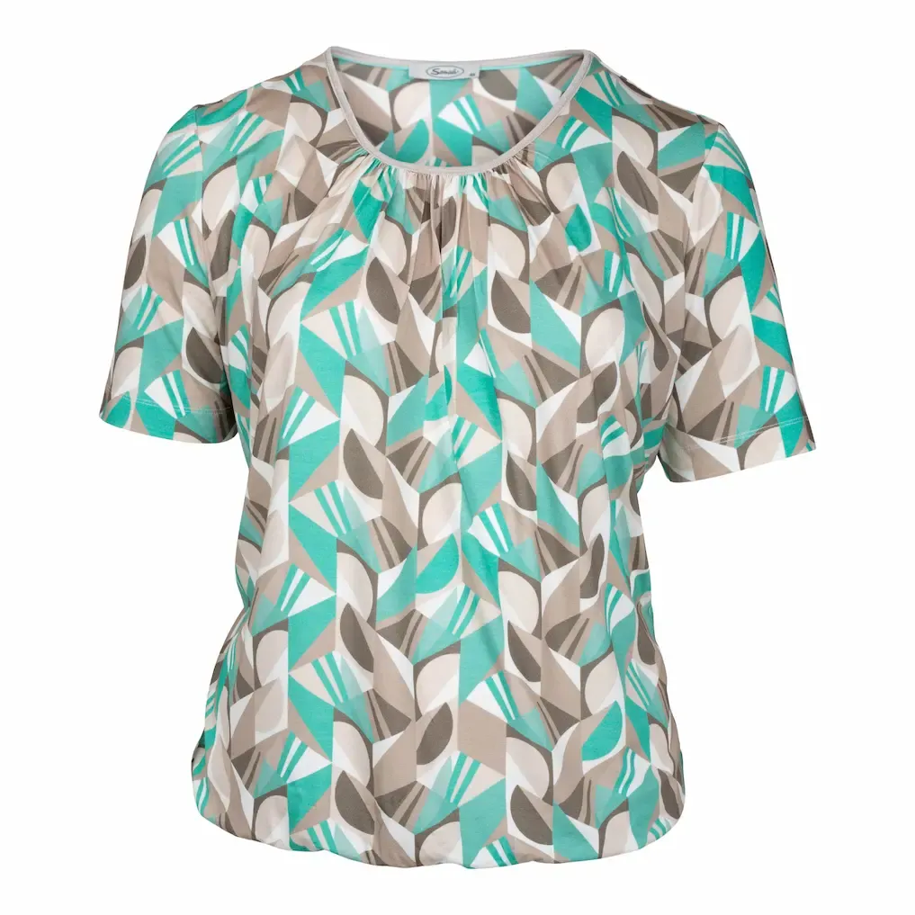 Shirt Sensia mint / zand