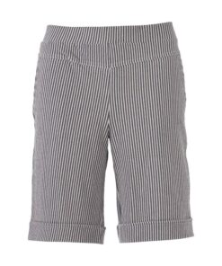 Enjoy dames short met marineblauw-witte verticale strepen en elastische tailleband - model 923822_195_01 (1).jpg