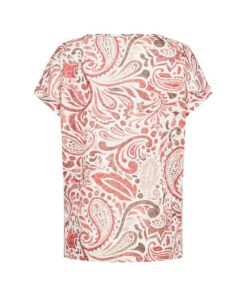 Soyaconcept Shirt Panike Rood Paisley Print - Afbeelding 2