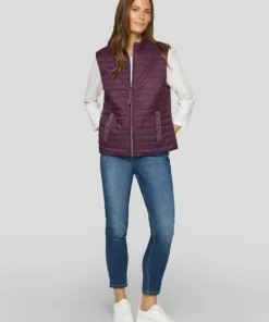 Bodywarmer Rabe pruim - Afbeelding 2