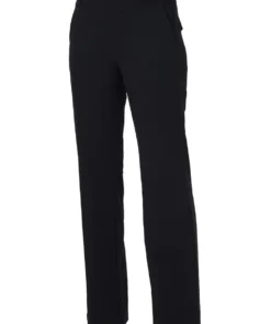 Dreamstar dames travel broek Montel in recht model in de kleur zwart