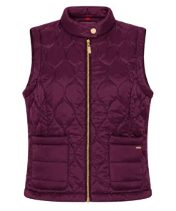 Micha bodywarmer pruimpaars
