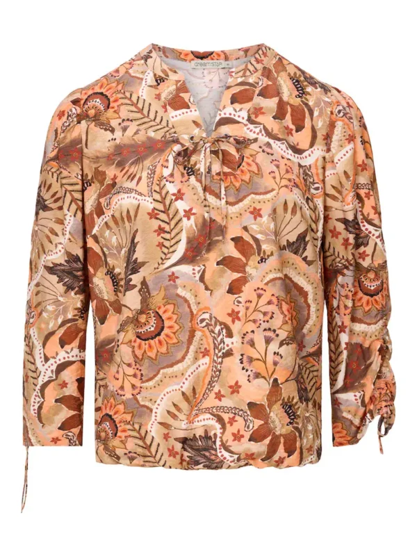 Dreamstar blouse ‘Skyler’ terracotta 