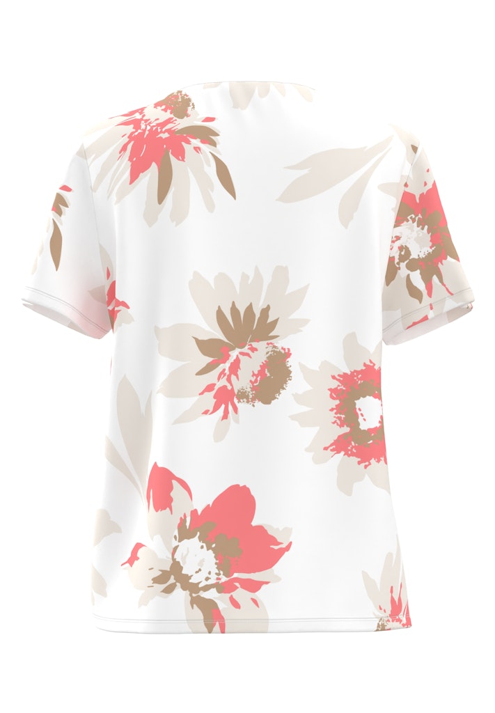Frank Walder Shirt Roze Gebloemd - Comfortabel Stretch Shirt met Viscose - Afbeelding 2