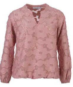 Blouse enjoy poederrose - Afbeelding 2