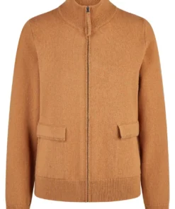Rabe vest camelbruin