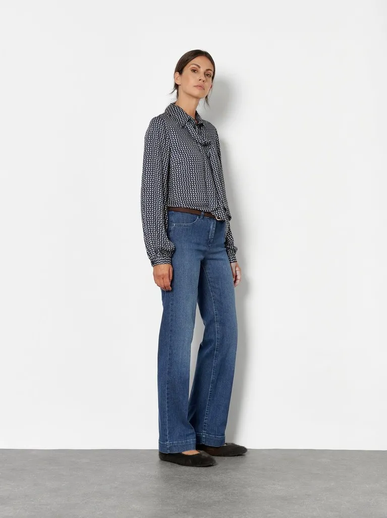 Toni jeans denim Jenny Wide leg_model