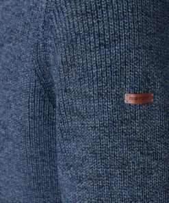 Redmond vest met rits blauw - Afbeelding 3