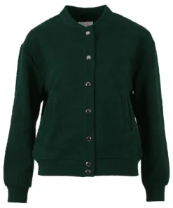 Enjoy bomberjasje bottle green structuur