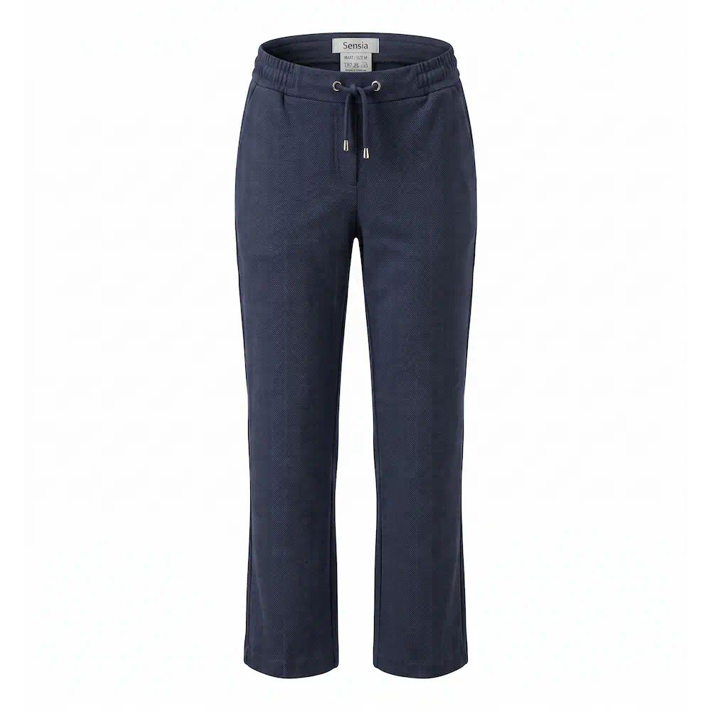 Sensia Dames Pantalon marine Pigal Wollook Dessin