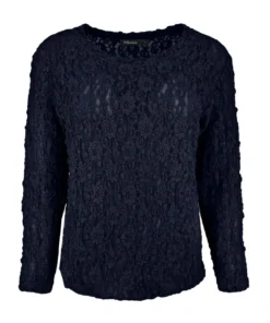 FOS Amsterdam Top Kant Lacie Donkerblau