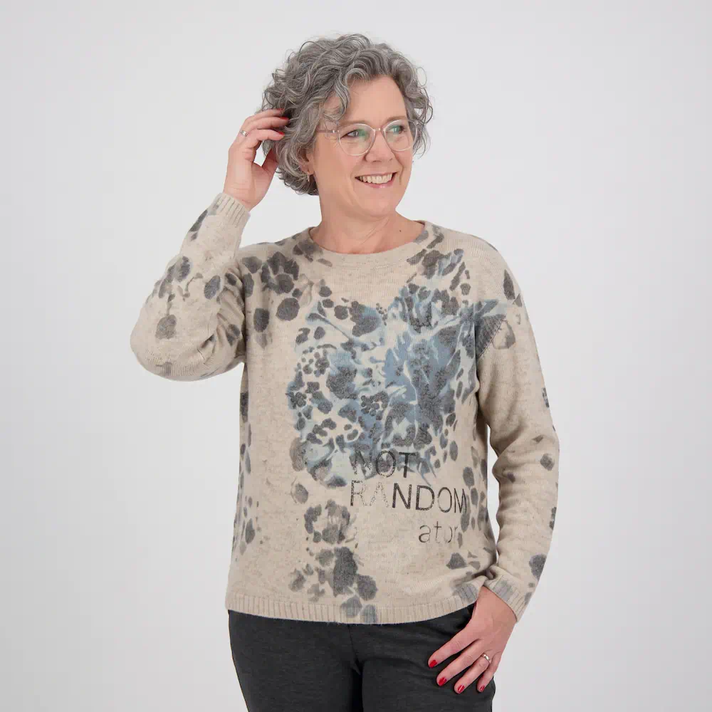 Betty Barclay trui grijs mint - Afbeelding 2
