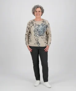 Betty Barclay trui grijs mint - Afbeelding 3