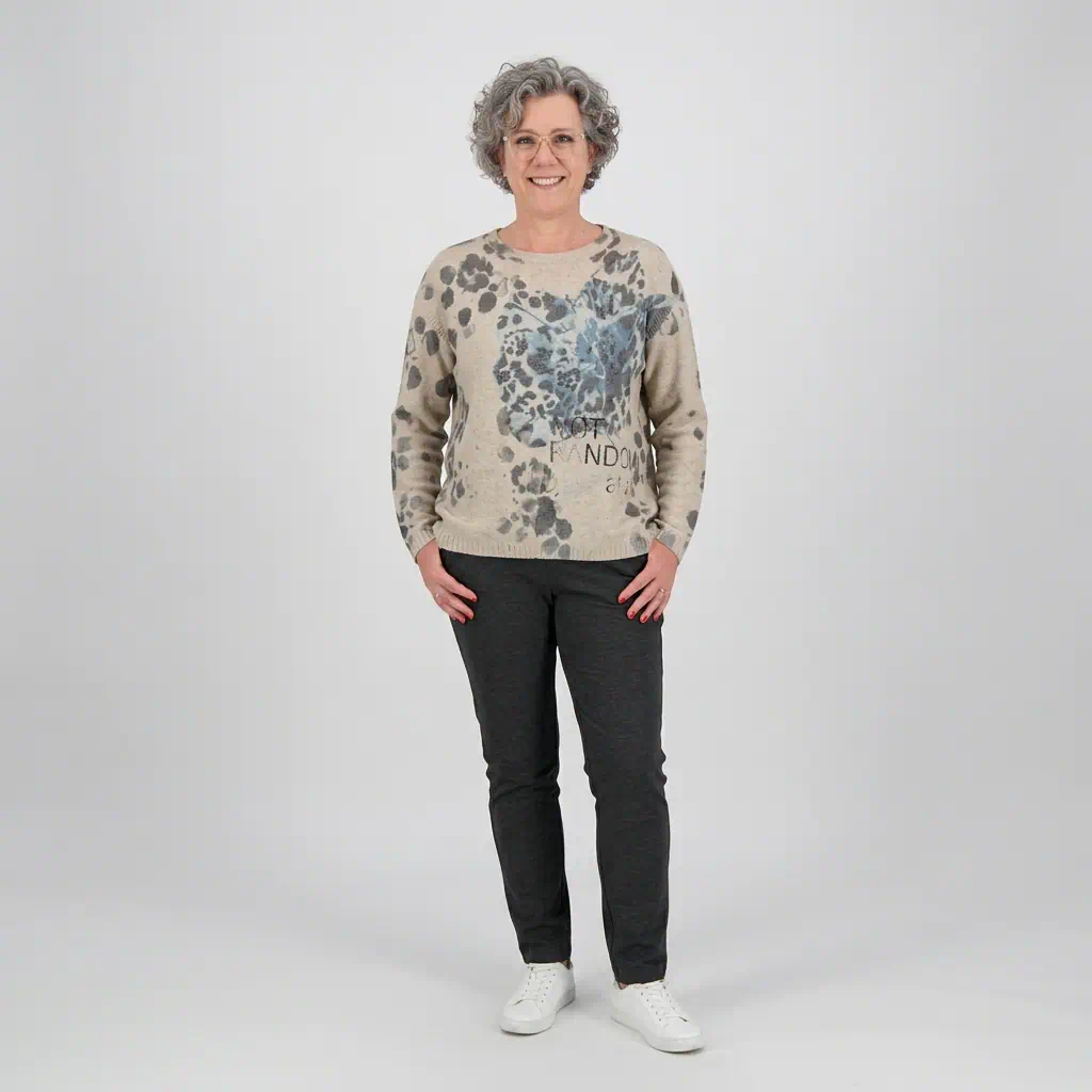 Betty Barclay trui grijs mint - Afbeelding 3