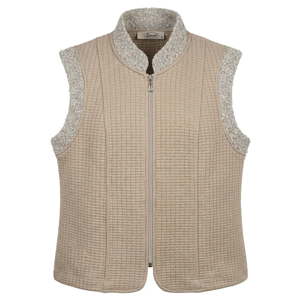 Sensia bodywarmer klei