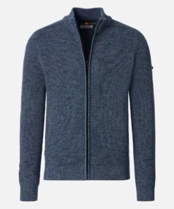 Redmond vest met rits blauw