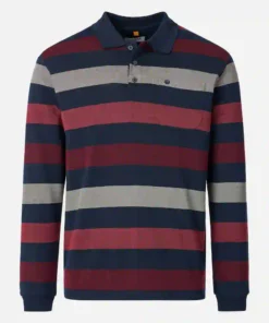 Redmond Poloshirt gestreept