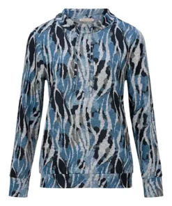 Dreamstar Trui Dolya Beige Blauw Dessin