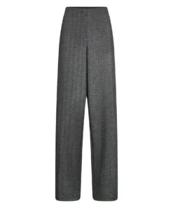 Soyaconcept broek antraciet HEBE wijde pijp
