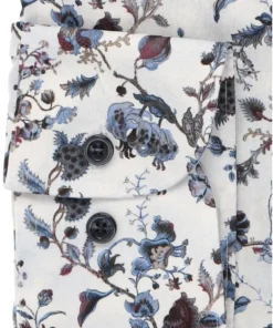Marvelis Overhemd blauw gebloemd - Afbeelding 2